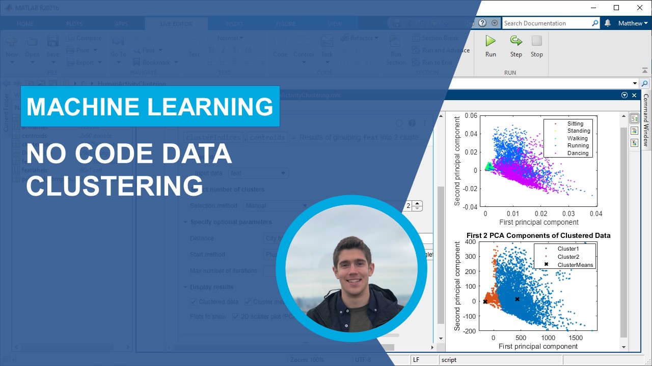 Easy K-Means Clustering With MATLAB Video - MATLAB