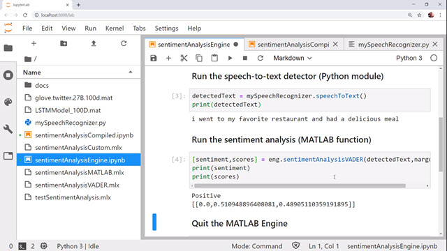 ln in matlab