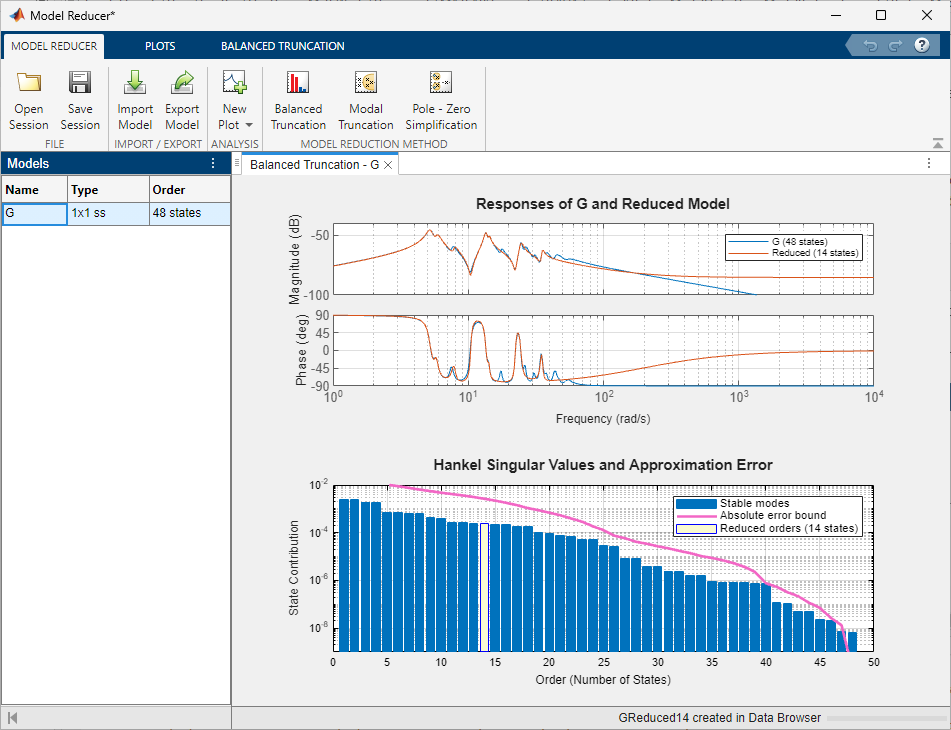 Model Reducer app