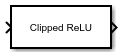 Clipped ReLU Layer block