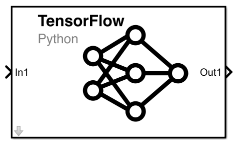 TensorFlow Model Predict Block Icon