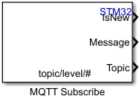 MQTT subscribe block