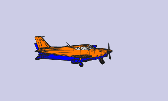 Figure Aero.Animation contains an axes object. The hidden axes object contains 194 objects of type patch.