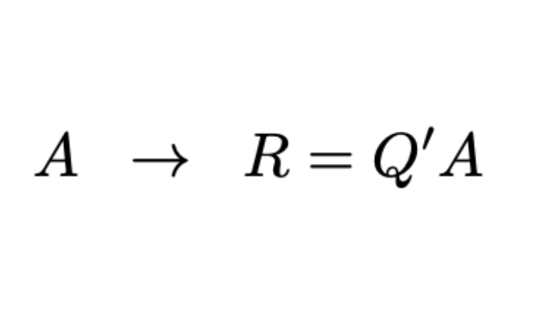 Determine Fixed-Point Types for Q-less QR Decomposition