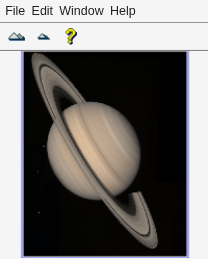 Figure Overview (Saturn) contains an axes object and other objects of type uipanel, uitoolbar, uimenu. The hidden axes object contains 8 objects of type line, patch, image.