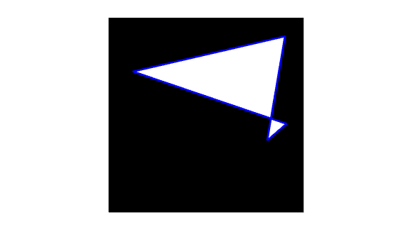 Figure contains an axes object. The hidden axes object contains 2 objects of type image, line.