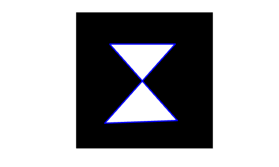 Figure contains an axes object. The hidden axes object contains 2 objects of type image, line.