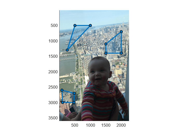 Figure contains an axes object. The axes object contains 4 objects of type bigimageshow, images.roi.polygon.