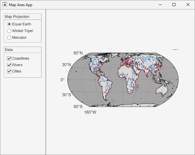 Map Axes App