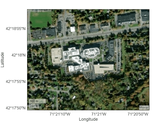 Figure contains an axes object with type geoaxes. The geoaxes object is empty.