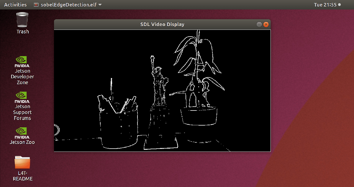 Deploy and Run Sobel Edge Detection with I/O on NVIDIA Jetson Nano