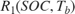 $R_1(SOC,T_b)$