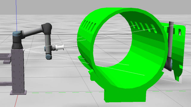 Generate Automated ros_control Plugin for 3-D Shape Tracing Manipulator