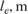 $l_e, \rm{m}$