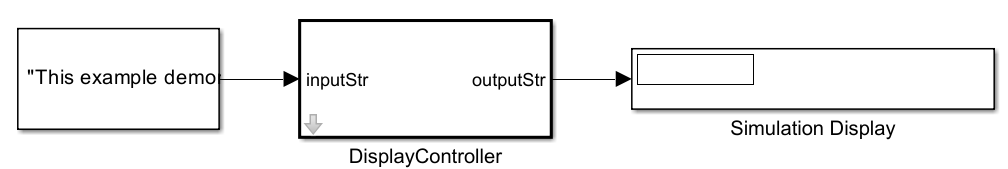 Scrolling display model.