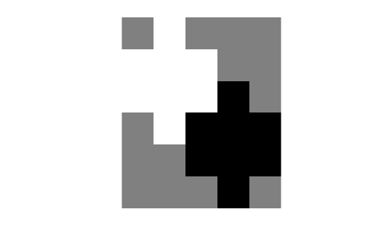 Figure contains an axes object. The hidden axes object contains an object of type image.