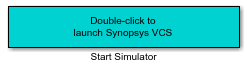 Start Simulator icon for Synopsys VCS