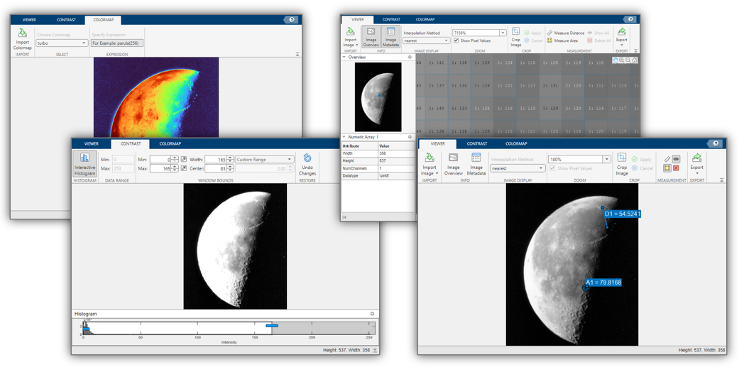 Display Separated Color Channels of RGB Image - MATLAB & Simulink