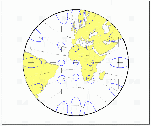 Gnomonic Projection - MATLAB - MathWorks Deutschland