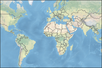 "landcover" basemap.