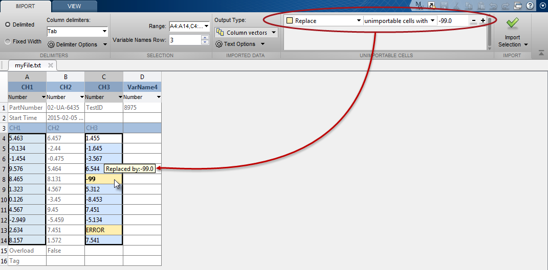 matlab write to new txt filr