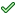 Green checkmark
