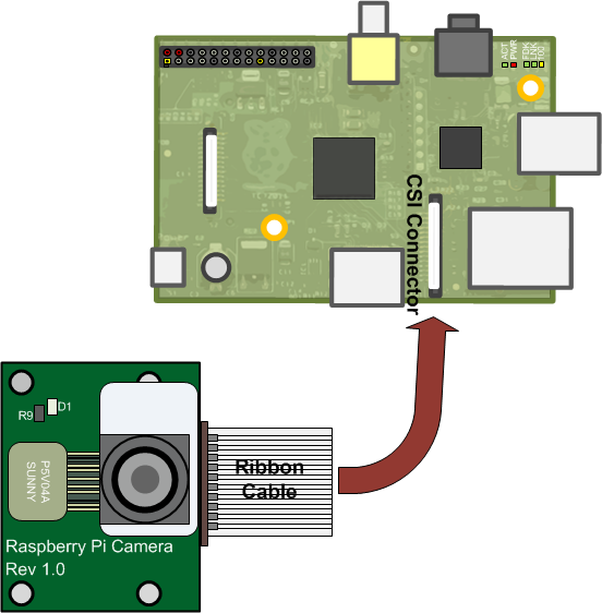 Connecting Cameraboard to Raspberry Pi