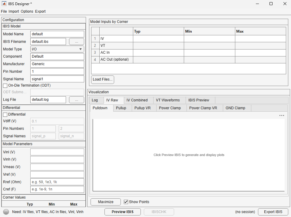 IBIS Designer app