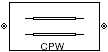 Coplanar Waveguide Transmission Line block