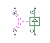 Reluctance Force Actuator block