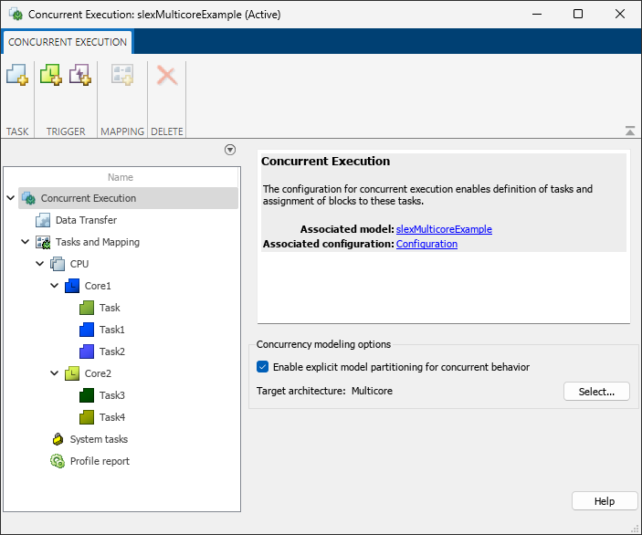 Concurrent Execution window