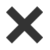 Ex1 icon: a cross mark