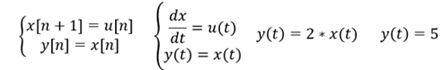 Equations that the blocks in the previous image represent