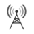 Network Transmission icon: a wireless internet tower