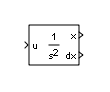 Second-Order Integrator block