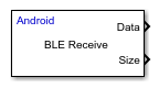 BLE Receive block