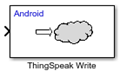 ThingSpeak Write block