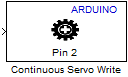 Arduino Continuous Servo Write icon