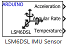 block icon for LSM6DSL IMU Sensor