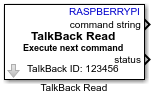 Raspberry Pi TalkBack Read icon