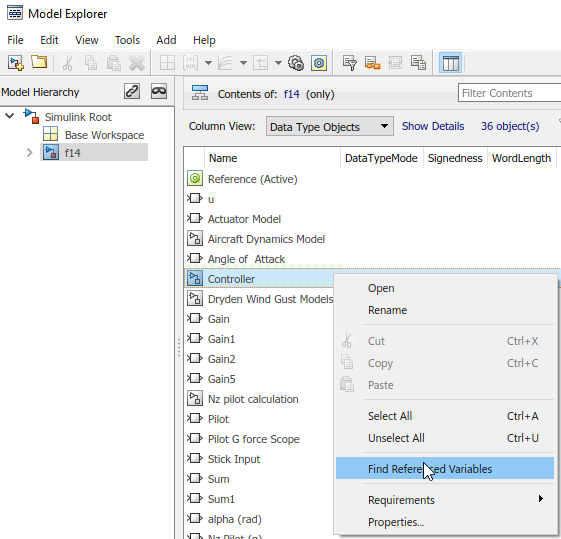 Edit and Manage Workspace Variables by Using Model Explorer