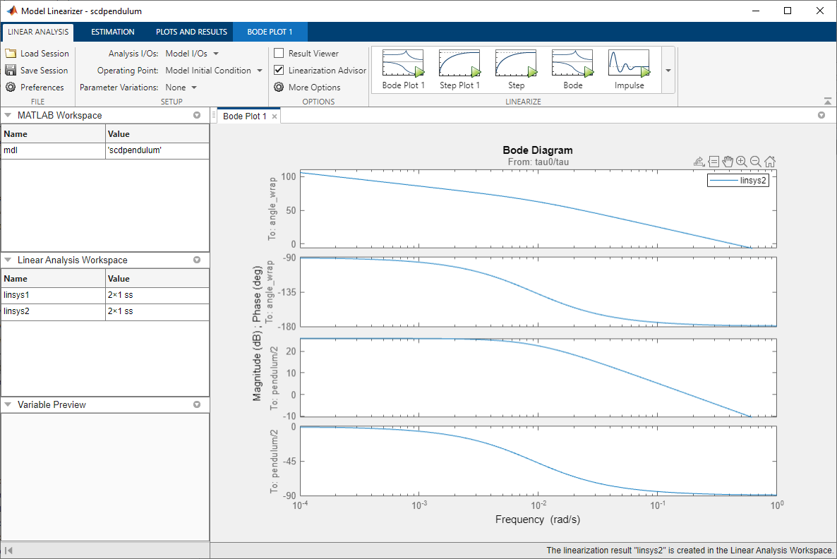 Model Linearizer app