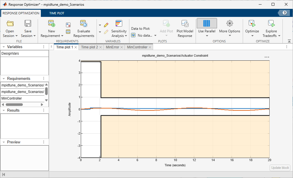 Response Optimizer app
