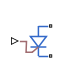 Thyristor (Piecewise Linear) block