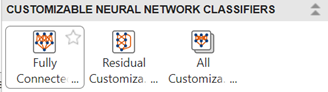 Customizable neural network classifiers