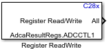 Register Read/Write Block
