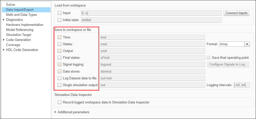 Data import