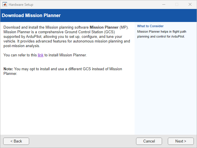 Download Mission Planner