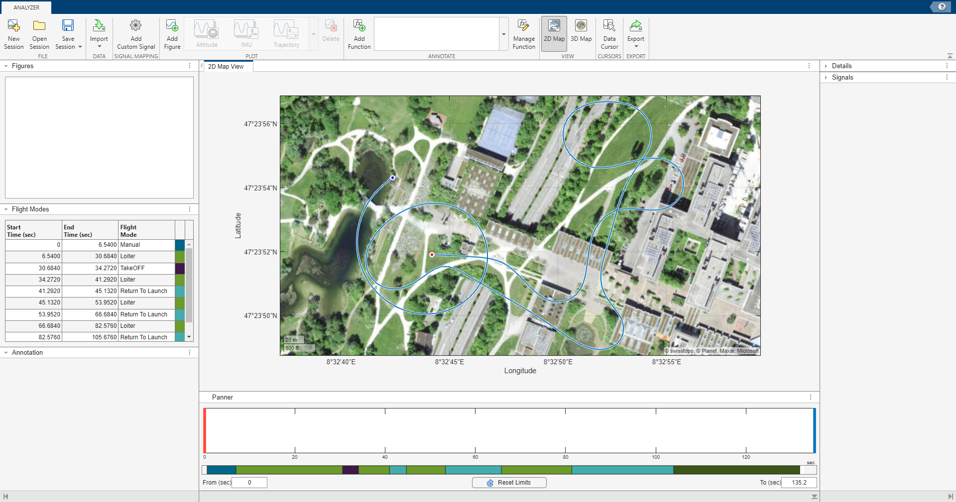 Flight Log Analyzer app