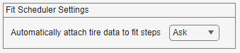 Fit scheduler settings